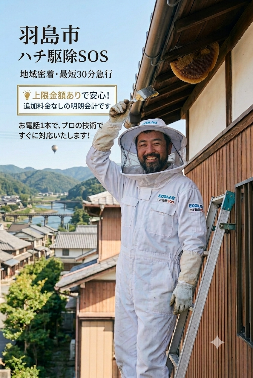 羽島市　ハチ駆除